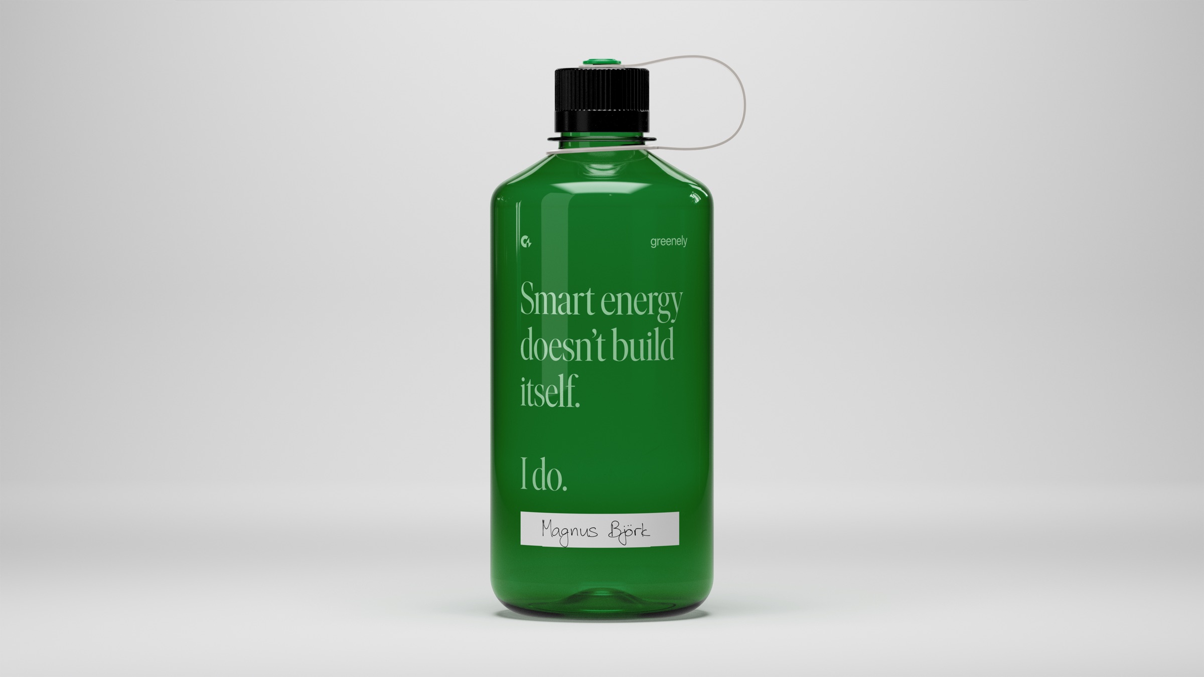 Greenely water bottle