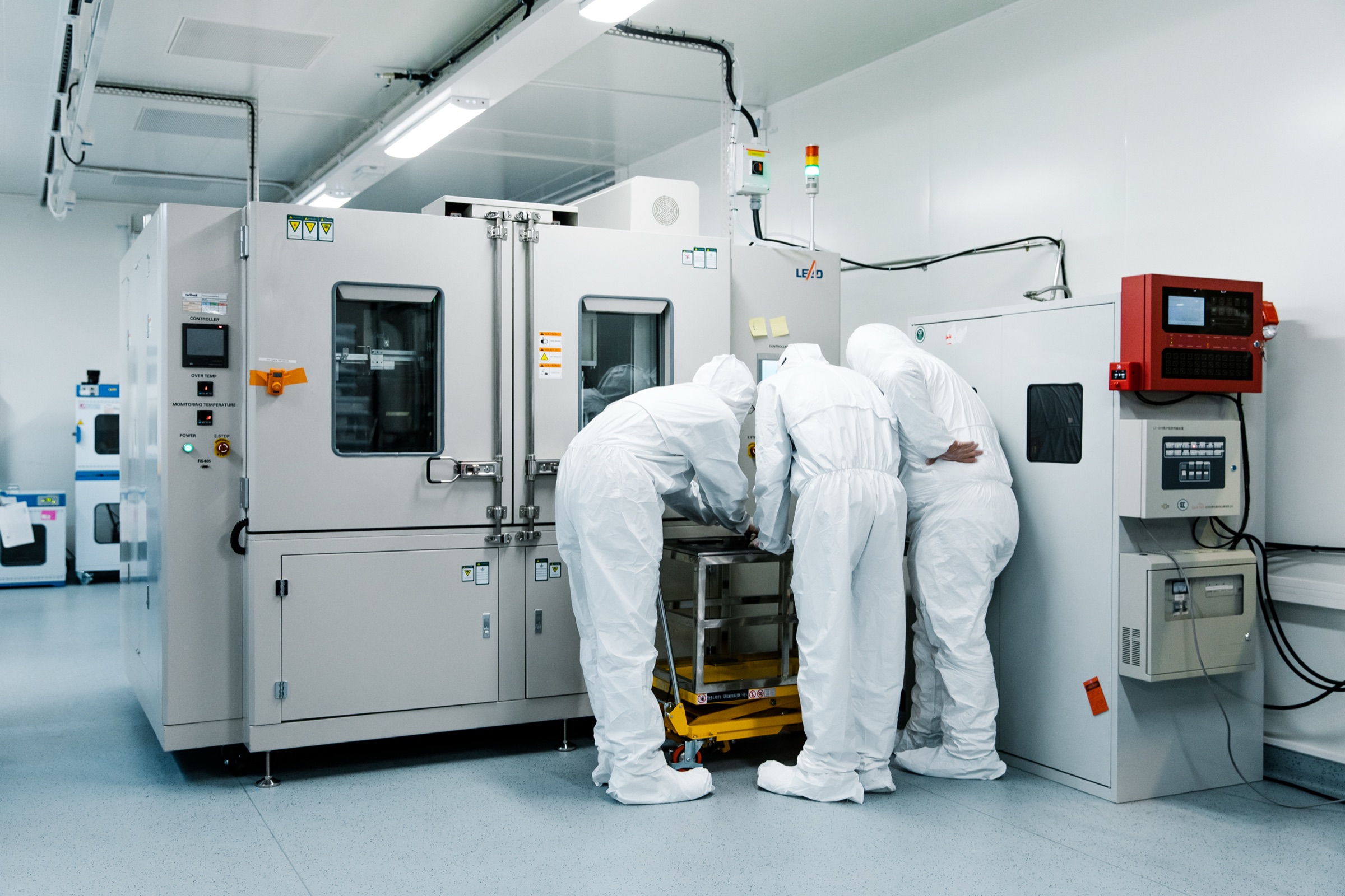Northvolt lab team at work